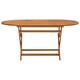 thumbnail image 2 of Mesa de jardín plegable VidaXL VidaBella de madera maciza de eucalipto, 2 of 6