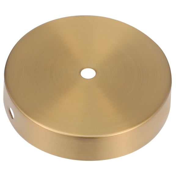 Hemoton Round Iron Table Lamp Base for Metal Lamp Making, 1 Set Light Parts Stand for Home and Office