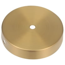 Hemoton Round Iron Table Lamp Base for Metal Lamp Making, 1 Set Light Parts Stand for Home and Office