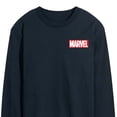 thumbnail image 3 of Marvel - Logo Collage - Men's Long Sleeve Graphic T-Shirt, 3 of 5