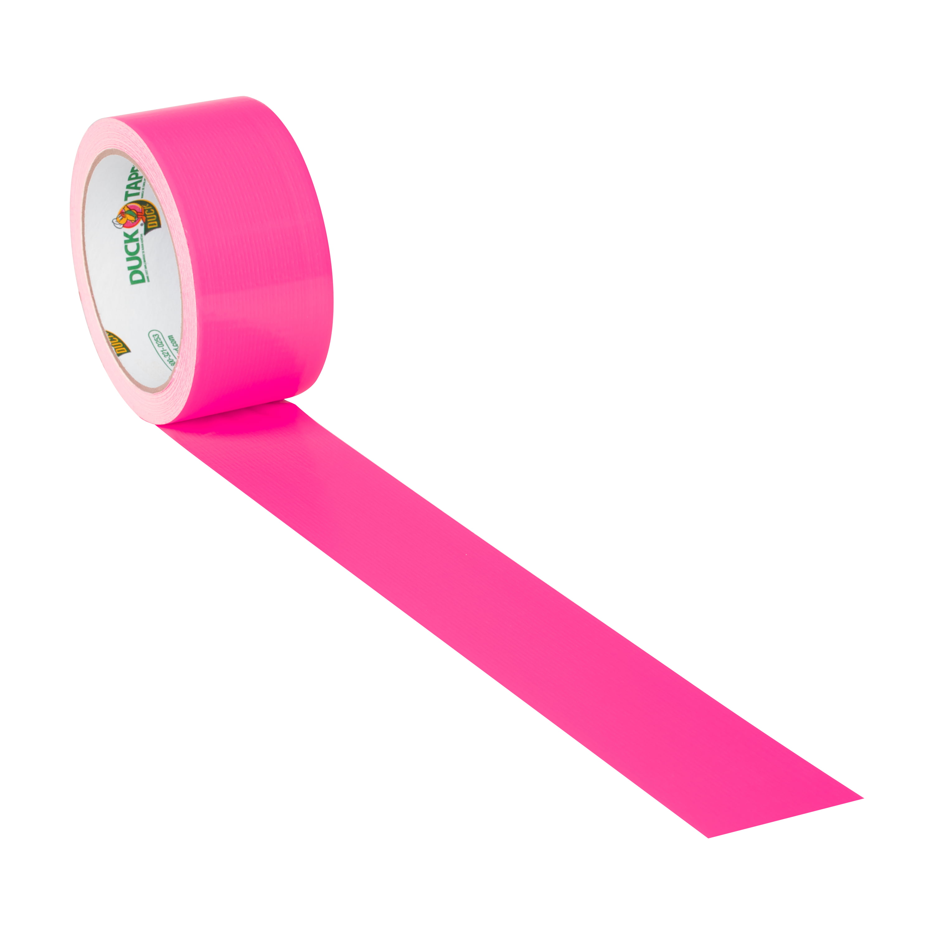 Wod DTC12 Contractor Grade Fluorescent Pink Duct Tape 12 mil, 1 inch x 60 yds. Waterproof, UV Resistant for Crafts & Home Improvement