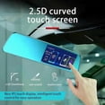 thumbnail image 3 of Front and rear dual channel driving recorder 5.0 inch IPS 2.5D touch screen 1080p HD driving recorder with night vision car camera recording DVR, 3 of 5