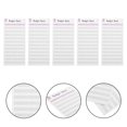 thumbnail image 3 of 20pcs Budget Sheets Cash Plan Cards Budget Cards Expense Budget Sheets (Red), 3 of 8