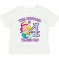 thumbnail image 3 of Inktastic This Mermaid is 4 Years Old Girls Toddler T-Shirt, 3 of 5