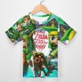 thumbnail image 6 of The Legend of Zelda T-Shirts for Boys Girls, Kids 3D Print Short Sleeve, Unisex Crew Neck Tee Shirts for Youth, 6 of 9