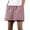 #0189-Wine, variant on Pounoo Women's Striped Shorts Elastic Waist Drawstring Waistband Shorts Casual Errands Lightweight Soft Fabric Loose Style Shorts Gift