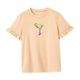 thumbnail image 4 of Camiseta de verano para mujer, ropa deportiva con cuello redondo, para uso diario, viajes, vacaciones SG, 4 of 7