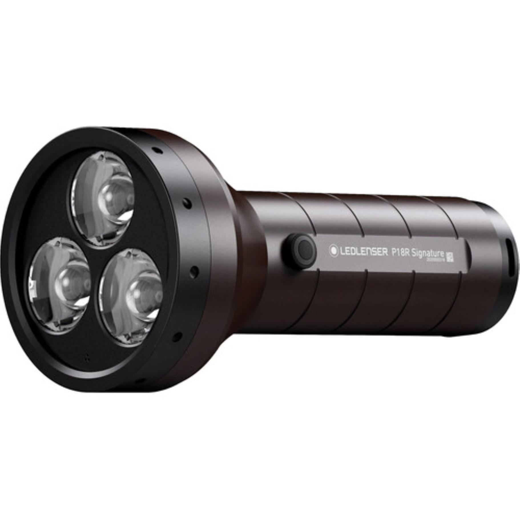 LEDLENSER P18R Signature Rechargeable LED Flashlight