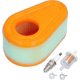 thumbnail image 2 of Air Filter Spark Plug Durable Abs Engine Supplies Replaceable Practical Lawn Mower Accessories For 775/775ex/800/800e/825e,/850/850e/875ex/950e(green+, 2 of 5