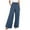 Dark Blue, variant on vigerkar Summer Wide Leg Linen Pants Women with Pockets High Waist Drawstring Loose Casual Palazzo Lounge Pants Women Dark Blue, L