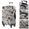 thumbnail image 5 of Pioneer Flower Floral Print Pattern Luggage Cover Fashion Suitcase Cover Baggage Covers Fit 25-28 Inch Luggage (Go Travel), 5 of 5