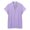 Light Purple, variant on Women T Shirt Women's Solid V Neck Short Sleeve Blouse Elegant Courtly Lattice Neck Short Sleeve Loose Button Down Top for Casual and Dressy T Shirt RD1 XXXXL