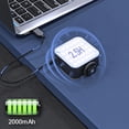 thumbnail image 3 of Luz de video RGB, luces de cámara LED Lámpara de atmósfera portátil magnética giratoria de 360 degree para fotografía Micro pelícu Grabación de video shamjiam  Vídeo Ambiente Luz, 3 of 9