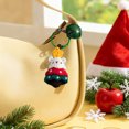 thumbnail image 2 of Leodye Christmas Wool Crocheted Keychains - Tree Pendant Decorations & Xmas Gift Supplies, 2 of 6