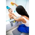 COLSEN Bath Kneeler and Elbow Rest Pad with Bathtub Toy Organizer, Gray