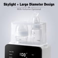 thumbnail image 3 of Double Bottle Warmer and Steri-lizer, 8-in-1 Fast Baby Milk Warmer with Timer for Breastmilk or Formula, Multifunctional Bottle Warmer with Food Heater Defro, 3 of 6