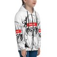 thumbnail image 3 of My Hero Academia Himiko Toga Youth Sweatshirt 3D Printed Hoodie Activewear Teenager Winter Full-Zip Drawstring Jacket Coats Active Pullover Hooded Blouse For Boys Girls X-Large, 3 of 8