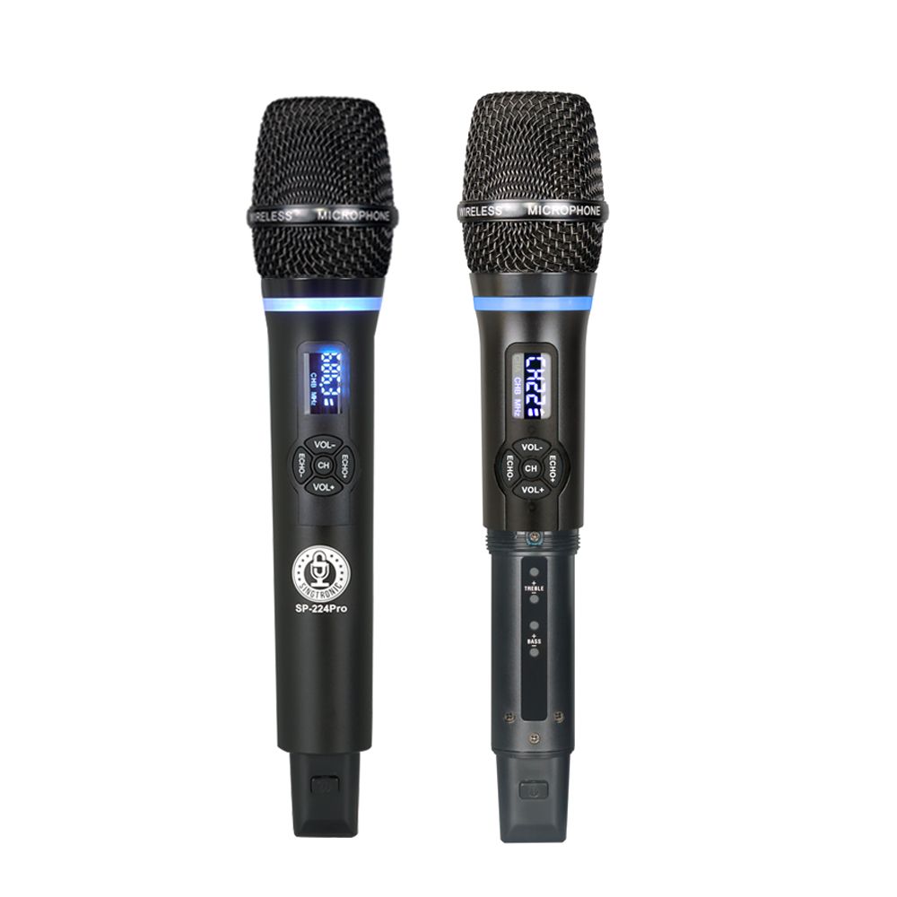 Singtronic SP-224Pro Digital 2 Wireless Microphone Karaoke System - Thumbnail 4
