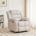 thumbnail image 5 of Hybition Power Recliner Chair Fabric Living Room Chair Beige, 5 of 9