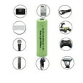 thumbnail image 3 of (16-Pack)Solar Light Batteries AA NiCd AA 800mAh 1.2V Rechargeable for Garden Lights Remotes Mice, 3 of 6
