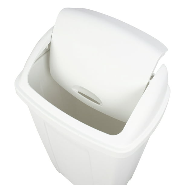 ホワイト・トラッシュ／WHITE TRASH Sterilite Bin Lid Touch 13 Gallon Swing Top Kitchen Trash