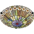 thumbnail image 2 of Ashley Harbour Traditional 2-Lights Flush Mount Lights, Bronze, 2 of 4