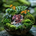 thumbnail image 3 of Statue de Jardin Bohème Féerique en Acrylique pour Extérieur, 3 of 3