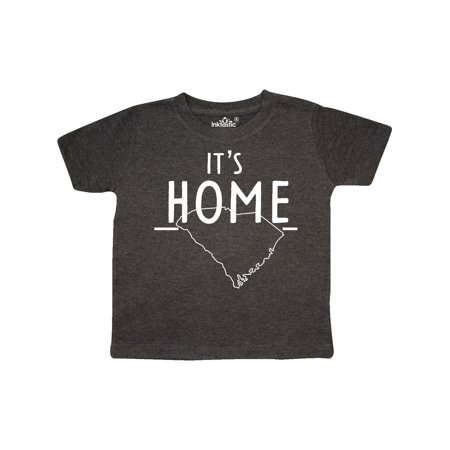 

Inktastic It s Home- State of South Carolina Outline Gift Toddler Boy or Toddler Girl T-Shirt