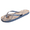 Gray, variant on CHICVOMEY Comfortable Sandals for Women Printed Flip Flops with Soft Straps for Beach Everyday Wear