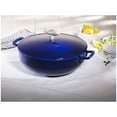 thumbnail image 2 of STAUB Spécialités 4,75 L Casserole Ronde en Fonte pour Bouillabaisse, Bleu Foncé, 2 of 9