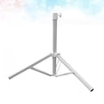thumbnail image 3 of KAKOWELY Beach umbrella holder 1PC Sunshade Triangular Base Sturdy Beach Umbrella Supporting Base Professional Beach Umbrella Fixing Bracket for Outdoor Beach Use White, 3 of 5