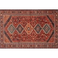thumbnail image 1 of Ahgly Company Indoor Rectangle Traditional Dark Gold Brown Area Rugs, 2' x 3', 1 of 6
