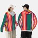 thumbnail image 4 of Balery Vertical Stripes Sudadera ligera de manga larga con capucha y protección solar UPF 50+ para hombre y mujer, ideal para pesca y running-Medium, 4 of 7