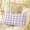 Purple, variant on Plaid Purple Rural Style,King Size Pillow Cover,Pillowcase Protectors with Zipper,Breathable Decorative Throw Pillow Case Cover,Rural Abstract Geometric Lattice Pillow Shams for Couch Sofa 20x36Inch