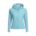 thumbnail image 3 of StSilkitty Sun Protection Hoodie Athletic Jackets for Womens Solid Color Full Zip Long Sleeve Hoodies Pullover Tops, 3 of 8