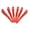Red, variant on Riousery 6Pcs Hair Clips for Sectioning Styling Prevent Slip Multifunction Professional Salon Hair Sectioning Clips for Long Short Hair Care Accessories Red (6.3 inches / 16 cm)