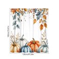 thumbnail image 3 of Fall Shower Curtain with Autumn Leaf Pattern, Waterproof Bathroom Panel with Rust Resistant Holes, Fall Decor Home Accent for Bath Stall Tub, 3 of 6