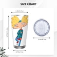 thumbnail image 4 of Vaso de 20 oz de Hey Arnold, taza de viaje para café con aislamiento al vacío de acero inoxidable, taza de café, taza de viaje con tapa, taza térmica para exteriores, 4 of 8