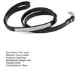 thumbnail image 7 of Sparkling Rhinestone Dog Leash - Comfortable Artificial Leather Leash with Hanging Hook, 7 of 7