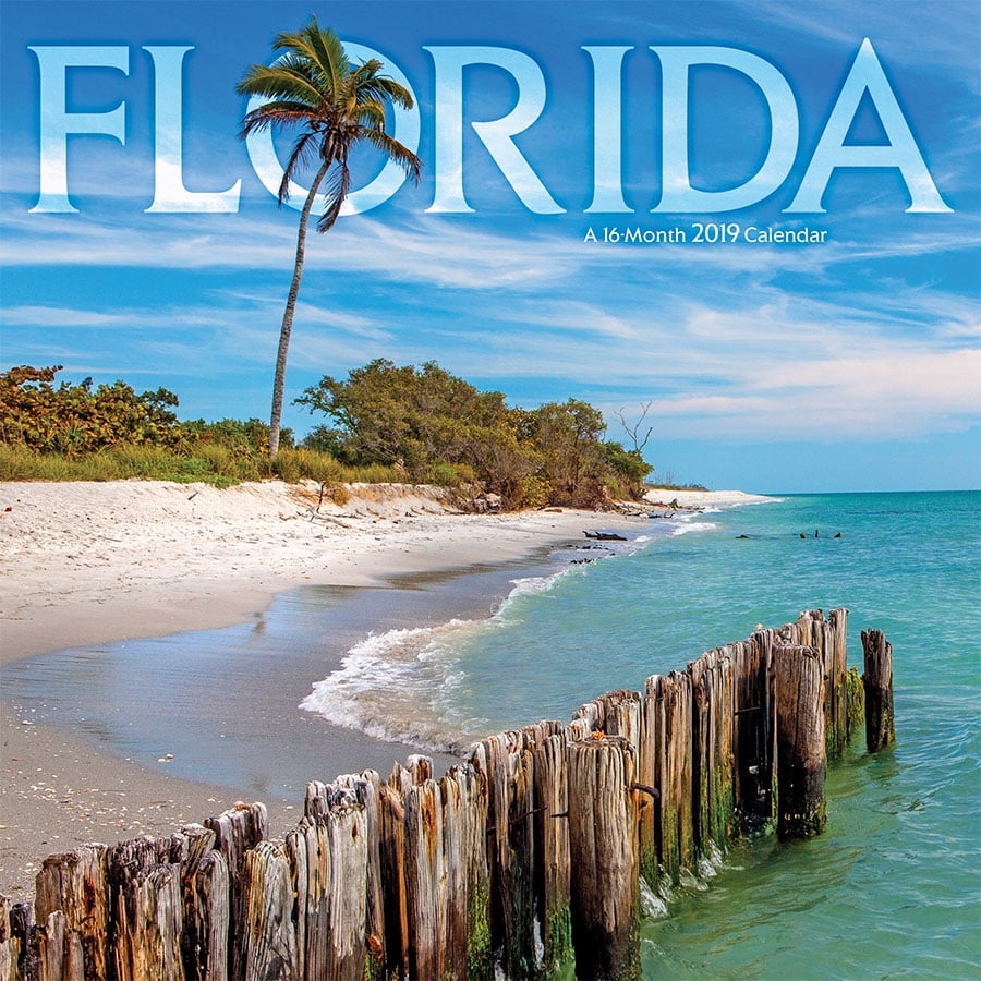 2019 Florida Wall Calendar