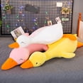 thumbnail image 2 of LIWEN Cartoon Duck Plush Doll - Super Soft Elastic Back Cushion, Lovely Sleep Pillow, Stuffed Animal Doll Throw Pillow - Perfect Birthday Gift, 2 of 8