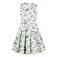 thumbnail image 5 of Piuwrlz Girls Play Casual Dresses Girl Summer Dresses Pleated Skirts Multicolor Size 7 Years, 5 of 6
