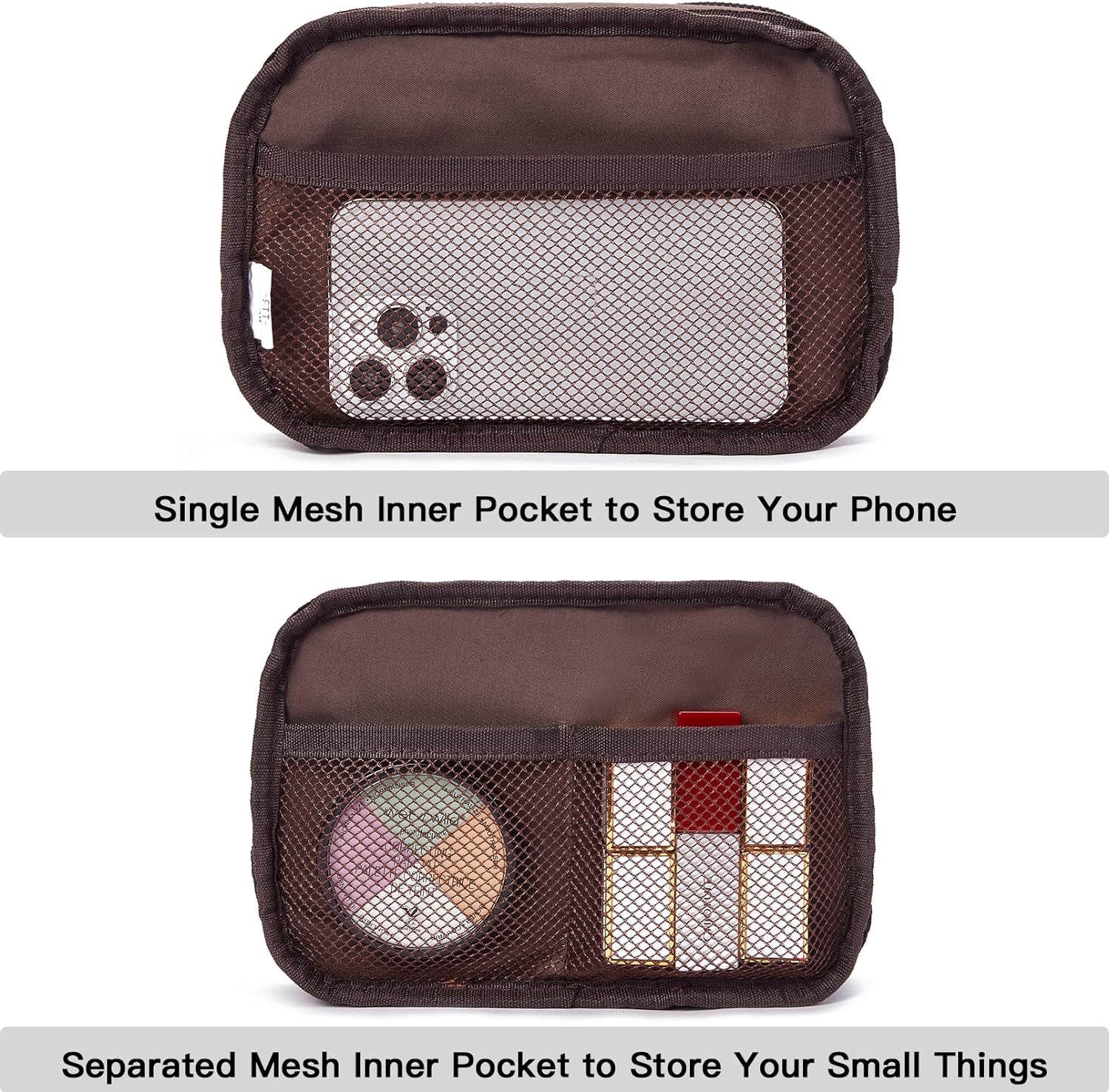 Leather Belt Bag for Women Fashionable Fanny Packs Cross Body Bag Waist Pack Camel Brown