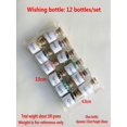 thumbnail image 5 of 12pcs/Set Natural Crystal & Jade Wish Bottles, Irregular Crushed Stone In Glass Bottles, Easy Packaging, 5 of 5