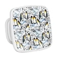 thumbnail image 1 of 4PCS Square Cabinet Fluorescence Knob Glowing in the Dark Furniture Drawer Pulls Handle with Screws Penguin, 1 of 5