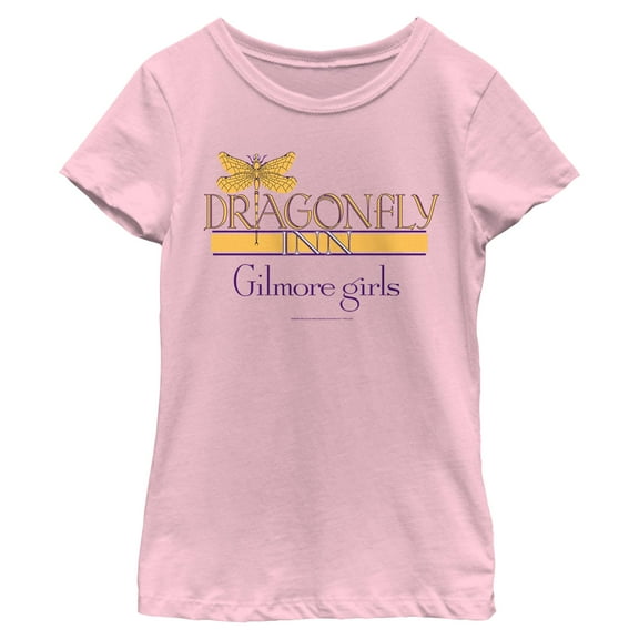 Girls Gilmore Girls Dragonfly Inn Logo T Shirt