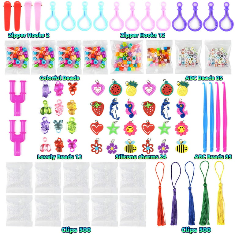 Mudo Nest 20000Loom Bands Kit:19,000 DIY Rubber Bands Kits 38 Unique colors500 clips,40 charmsLoom Bracelet Making Kits for Kids