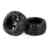 Tomshine 2pcs 3.6 Inch 150mm Truck Wheel Rim and Tire for 18 HSP HPI E-MAXX Savage Flux ZD Racing RC Car