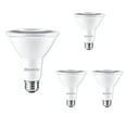 thumbnail image 2 of Bulbrite 861735 10W Led PAR30 Long Neck 4000K 80CRI Basics Flood Wet Dimmable Light, Pack of 4, 2 of 5