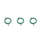 thumbnail image 3 of Kearding Cadena de teléfono móvil Hombres Mujeres Universal Anti-lost Ring Lanyard Green Type1 NO1, 3 of 6